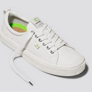 White Canvas Cariuma Sneakers